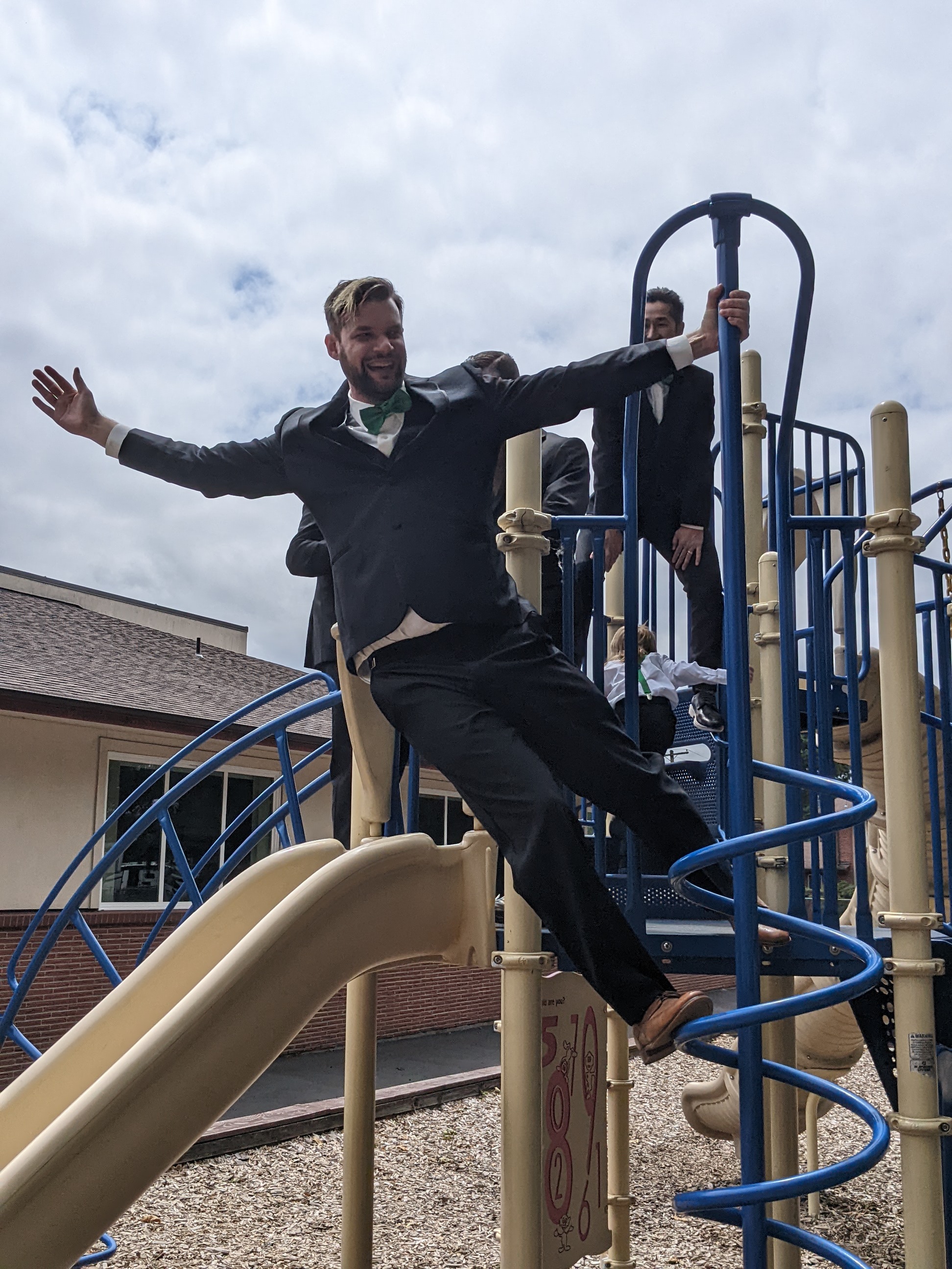 Dapper even on the playground