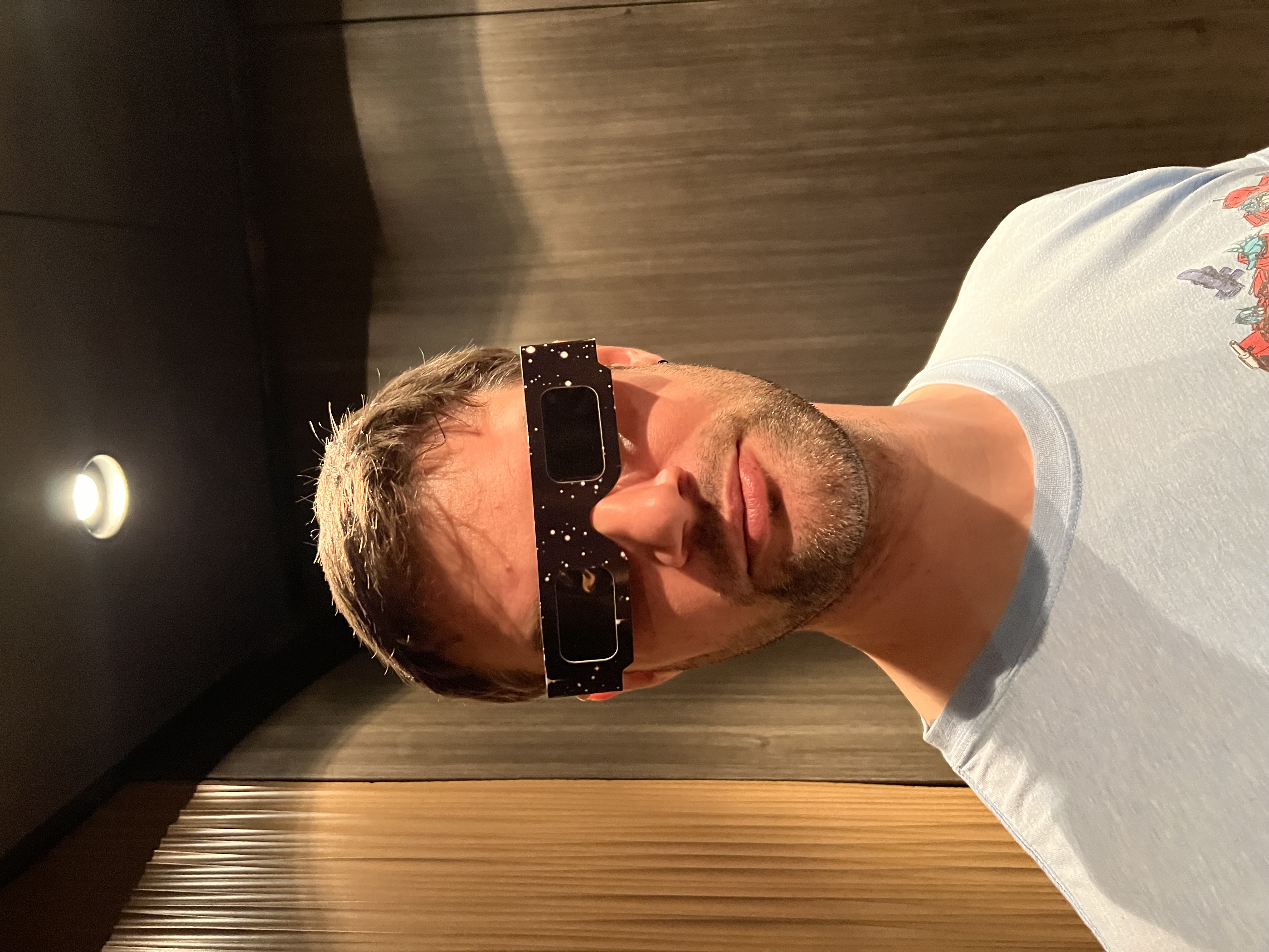 Solar eclips in Dallas, TX